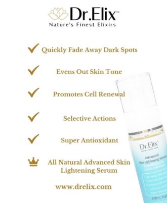 Premium Natural Skin Lightening Serum Dark Spot Corrector Benefits