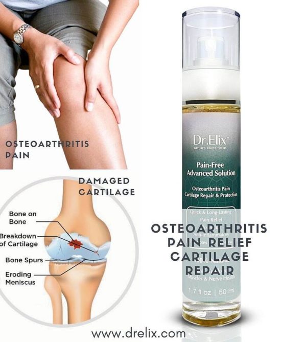 Osteoarthritis Pain Relief & Joint Cartilage Repair Fast-Acting Topical Treatment