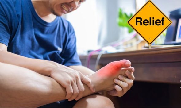 immediate gout pain relief
